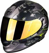 Kaski motocyklowe - Scorpion Kask motocyklowy dla dorosłych, uniseks, tytanowy, rozmiar XL - miniaturka - grafika 1