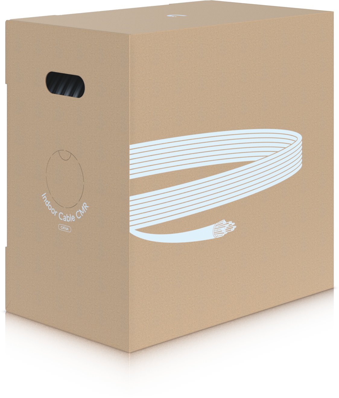 Ubiquiti UACC-Cable-C6A-CMR kabel sieciowy Biały 305 m Cat6a U/UTP UTP