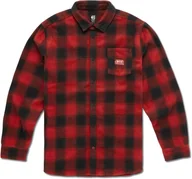 Koszule męskie - koszula męska ETNIES (INDEPENDENT) FLANNEL Red - miniaturka - grafika 1