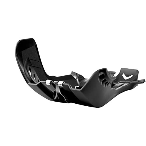 POLISPORT 8468800001 - Fortress Cup Parapet wykonany z bardzo trwałego i wytrzymałego lekkiego tworzywa sztucznego kompatybilnego z motocyklami KTM, kolor HUSQVARNA Czarny