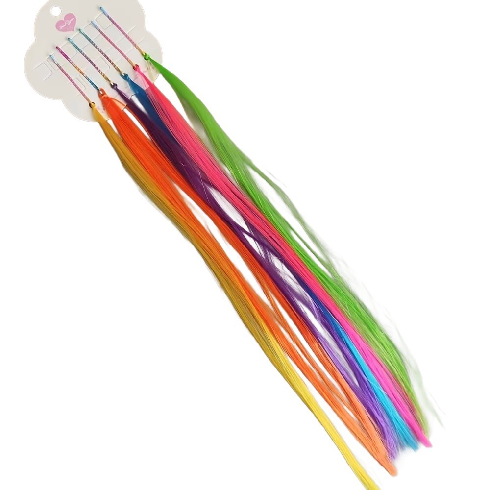 Spinki do Włosów Super Wzory i Kolory Kolorowe Pasemka Brokatowe Wsuwki