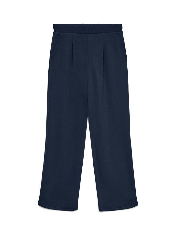 Vero Moda Spodnie w kolorze granatowym