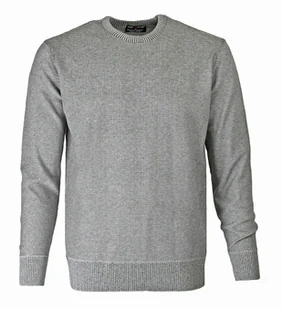 Sweter Męski Klasyczny Szary XL Pako Jeans - Swetry męskie - miniaturka - grafika 1
