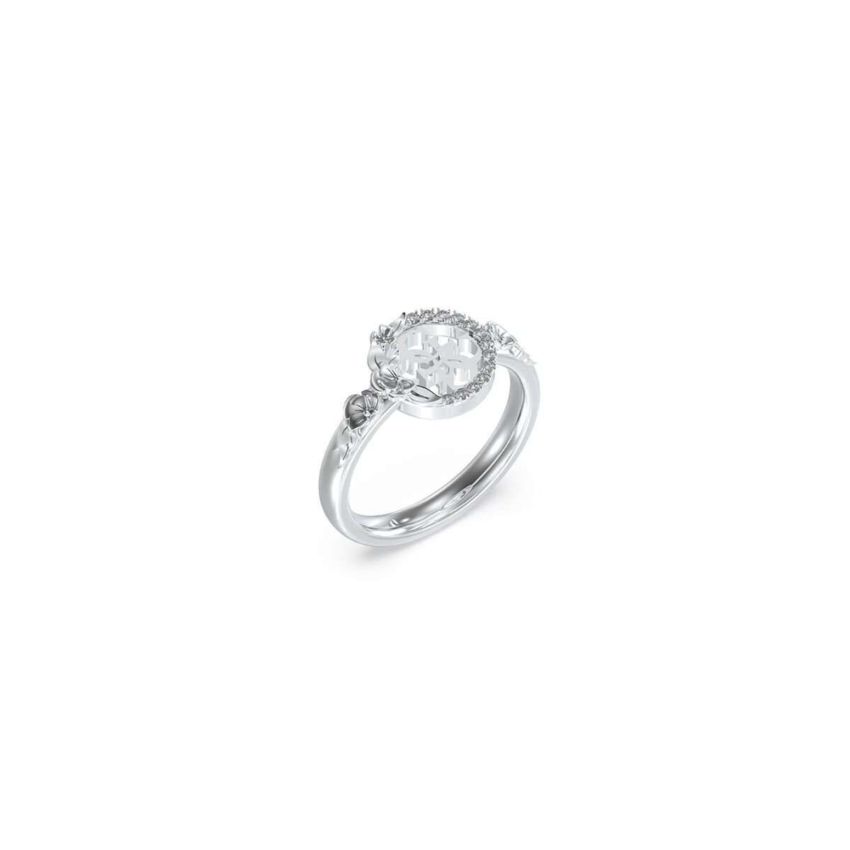 Pierścionek Damski Guess JUBR05042JWRH56 Srebrzysty 16