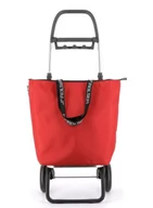 Torby i wózki na zakupy - Wózek na zakupy składany 2-kołowy Rolser Mini Bag Plus MF - red - miniaturka - grafika 1