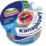 Sery - Hochland Kanapkowy serek kremowy śmietankowy 130 g - miniaturka - grafika 1