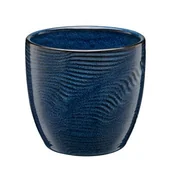 Donice - Osłonka ceramiczna OLIMPIA 17 cm 28577 granat - miniaturka - grafika 1