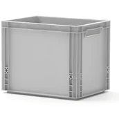 Pojemniki przemysłowe - Plastikowa skrzynka 400x300x320 mm - miniaturka - grafika 1