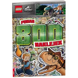 AMEET LEGO(R) Jurassic World. Ponad 800 naklejek - praca zbiorowa - Kolorowanki, wyklejanki - miniaturka - grafika 1