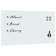 Tablice i flipcharty - vidaXL Ścienna tablica magnetyczna szklana 120 x 60 cm 285376 - miniaturka - grafika 1