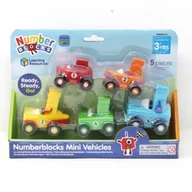 Zabawki interaktywne dla dzieci - Klocki, Mini Pojazdy, Zestaw do nauki liczb, kształtów i kolorów, 5 szt. Numberblocks - miniaturka - grafika 1