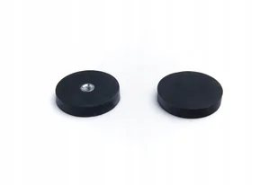 Uchwyt magnetyczny w gumie 36x7 gwint wewnętrzny M4 1 sztuka - Magnesy - miniaturka - grafika 1