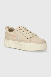 Fila tenisówki Sandblast damskie kolor beżowy - Trampki damskie - miniaturka - grafika 1