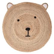 Dywany dla dzieci - Jutowy dywan dla dzieci Bear 100 cm 174207 - miniaturka - grafika 1