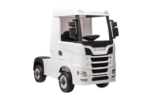 Auto Na Akumulator Scania 500R HL698 Białe 4x4 - Tory, garaże, parkingi - miniaturka - grafika 1