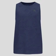 Koszulki sportowe męskie - Koszulka bez rękawów męska Odlo ZEROWEIGHT ENGINEERED CHILL-TEC Tank crew neck - miniaturka - grafika 1