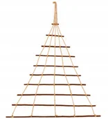 Choinki - Ozdobna ręcznie robiona choinka z wierzby 100x140cm - miniaturka - grafika 1