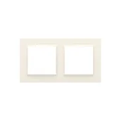 Klawisze i ramki - LEDart podwójna kremowa CR2/41 Kontakt Simon10 - miniaturka - grafika 1