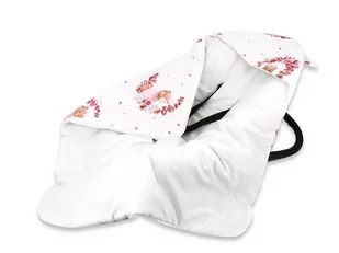 Otulak – kocyk 90 x 90cm OCIEPLANY BAWEŁNA 100% BETTY - Rożki i beciki - miniaturka - grafika 1