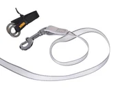 Smycze dla psów - Flexi Smycz Automat. Glam Splash Pink S 3M, Biała - miniaturka - grafika 1