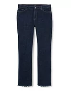 Spodnie damskie - Comma Damskie spodnie rekreacyjne, 58Z8 ciemnoniebieskie, 36 2110324 - miniaturka - grafika 1