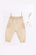 Spodnie i spodenki dla dziewczynek - Tartine et Chocolat spodnie bawełniane niemowlęce kolor różowy wzorzyste - TARTINE ET CHOCOLAT - miniaturka - grafika 1