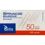 Zszywki - TETIS Spinacze biurowe 50 mm 100szt WIKR-041479 - miniaturka - grafika 1