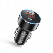 Ładowarki samochodowe - Ładowarka samochodowa 36W USB+PD szybkie ładowanie - miniaturka - grafika 1