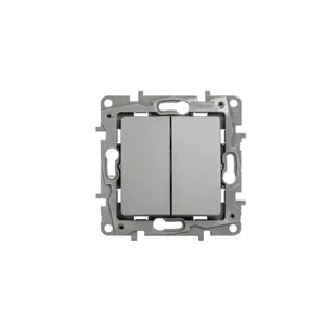 Legrand Łącznik świecznikowy Niloe Selection 762305 10AX stal - Kostki, złączki, wtyczki - miniaturka - grafika 1