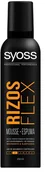 Kosmetyki do stylizacji włosów - Pianka Syoss Foam Hair Rizos Flez Defined Curls 250 ml (8410436135023) - miniaturka - grafika 1