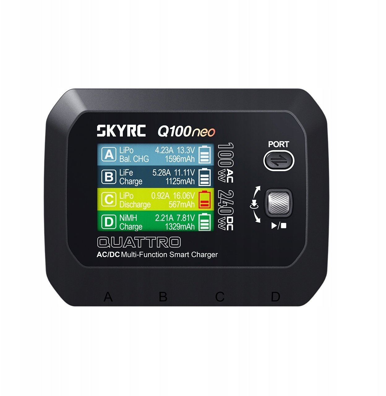 Ładowarka SkyRC Wielofunkcyjna inteligentna ładowarka SkyRC Q100neo AC/DC