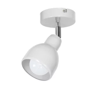 Decoland Oświetlenie punktowe PIK 1xE27/60W/230V biały - Lampy sufitowe - miniaturka - grafika 1