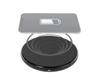 Ładowarki do telefonów - Vivanco QICHARPADVV15WBK Smartfon Czarny USB Bezprzewodowe ładowanie Szybkie ładowanie Automatyczna, Wewnętrzna - miniaturka - grafika 1