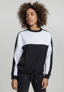 bluza damska LADIES OVERSIZED 2-TONE STRIPE black-XL - Bluzy damskie - miniaturka - grafika 1