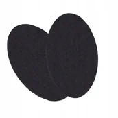 Pasmanteria - ŁATY ŁATKI TERMOPRZYLEPNE NA SPODNIE ŁOKCIE CZARNY JEANS PARA - miniaturka - grafika 1