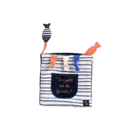 Zabawki sensoryczne - Książeczka dla niemowląt Baby Sailor, SAUTHON - miniaturka - grafika 1