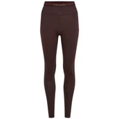 Spodnie sportowe damskie - Damskie legginsy Icebreaker Women Merino 200 ZoneKnit™ Leggings Rozmiar: M / Kolor: brązowy - miniaturka - grafika 1