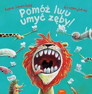 Literatura popularno naukowa dla młodzieży - Pomóż lwu umyć zęby - Sophie Schoenwald - książka - miniaturka - grafika 1