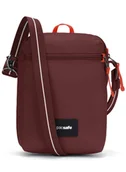 Torby męskie - Torba antykradzieżowa Pacsafe GO Festival Crossbody - garnet red - miniaturka - grafika 1