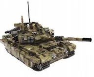 Klocki - KLOCKI CZOŁG WOJSKOWY TYGRYS 1386 KLOCKÓW ZABAWA DLA DZIECI PREZENT - miniaturka - grafika 1