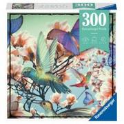 Puzzle - Ravensburger Puzzle 300el Moment: Koliber i motyle 129690 - miniaturka - grafika 1