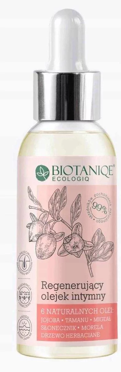 Biotaniqe Ecologiq, Regenerujący Olejek Intymny, 90ml