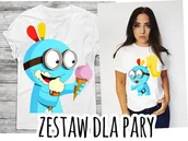 Gadżety dla niej i dla niego - Zestaw koszulek dla pary - miniaturka - grafika 1