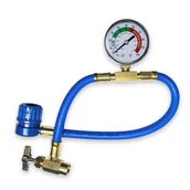 Ciśnieniomierze do opon - PRZEWÓD CIŚNIENIOWY Z MANOMETREM DO A/C - miniaturka - grafika 1