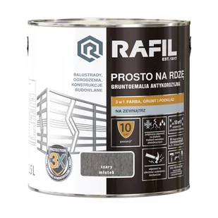 RAFIL Prosto na Rdzę - Farby do metalu - miniaturka - grafika 1