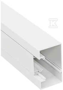 Legrand Kanał instalacyjny KIO45 85x50 /zatrzaskowa/ biały 638020 /2m/ 638020 - Kanały kablowe - miniaturka - grafika 1