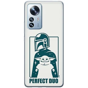ERT GROUP etui na telefon Xiaomi 12 PRO, case oryginalny i oficjalnie licencjonowany przez Star Wars, wzór Baby Yoda 034, optymalnie dopasowane, plecki z TPU - Etui i futerały do telefonów - miniaturka - grafika 1