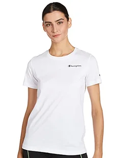 Champion Legacy Classic Small Logo T-Shirt damski, biały, S - Koszulki i topy damskie - miniaturka - grafika 1