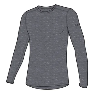 Koszulka męska Icebreaker 200 Oasis LS Crewe Gritstone-013 L - Koszulki męskie - miniaturka - grafika 1