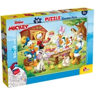 Puzzle - Lisciani Giochi 86504 Disney DF Plus 24 Paperino puzzle dla dzieci, wielokolorowe 86504 - miniaturka - grafika 1